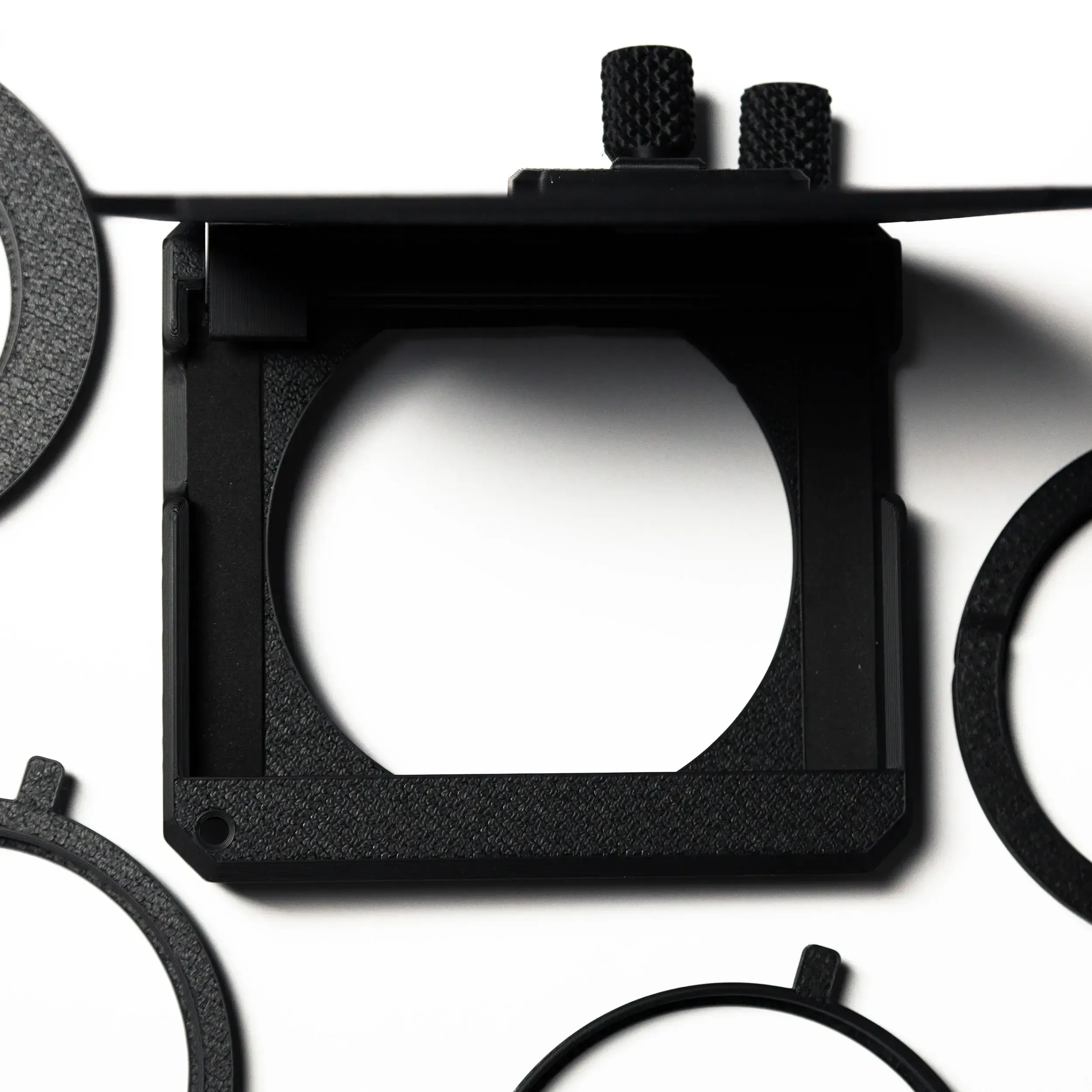ND9.eu 4x5.65 G2 Matte Box 114mm, 1/2 Filter Slot, w/ Adapter Rings