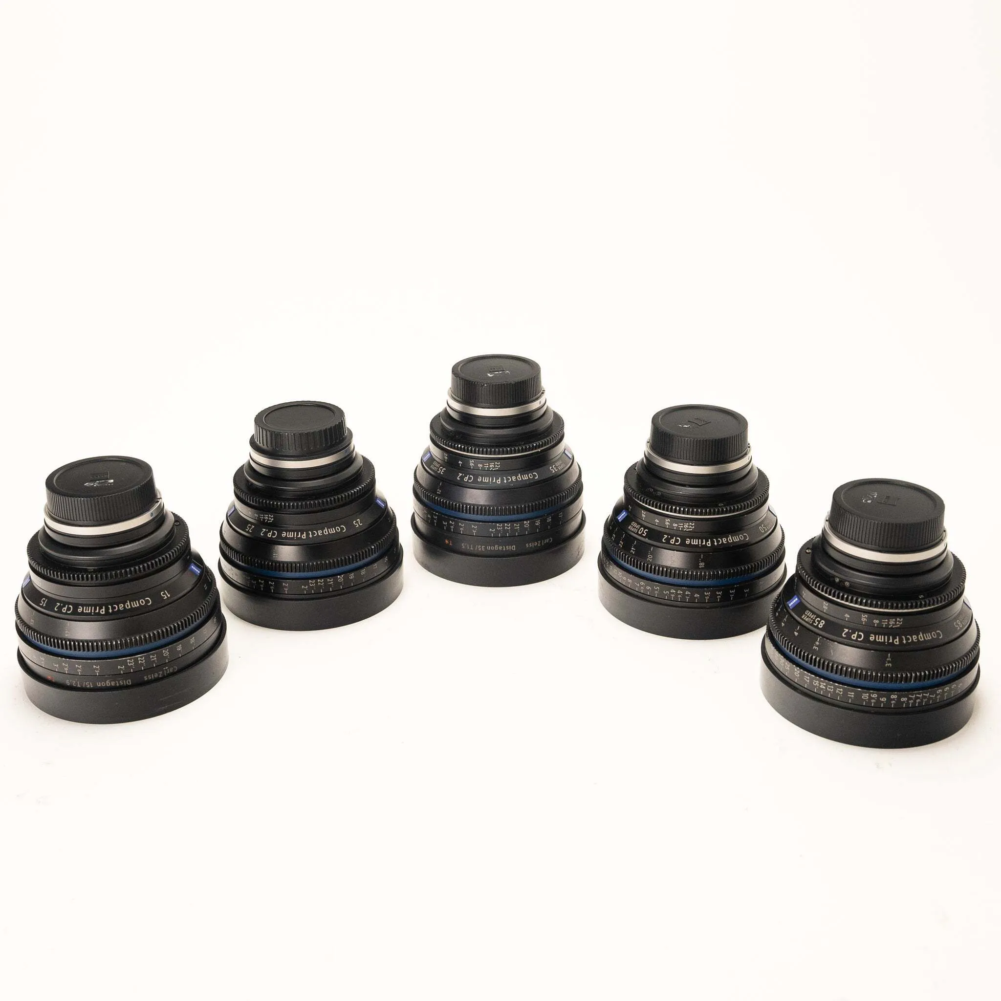 Zeiss Compact Prime CP2 Set 15-85mm / Feet EF or PL mount