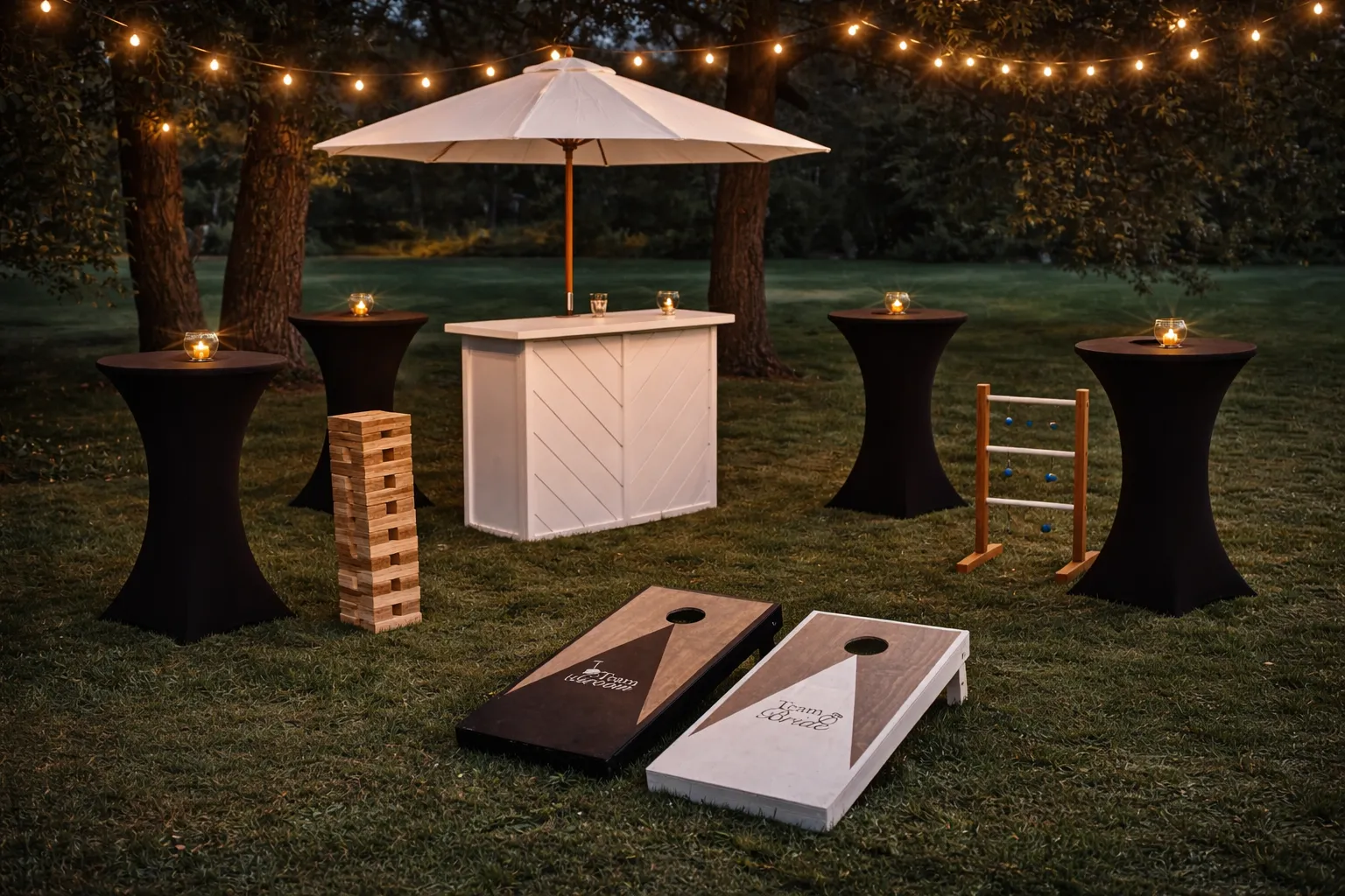 Cocktail & Games Wedding Bundle