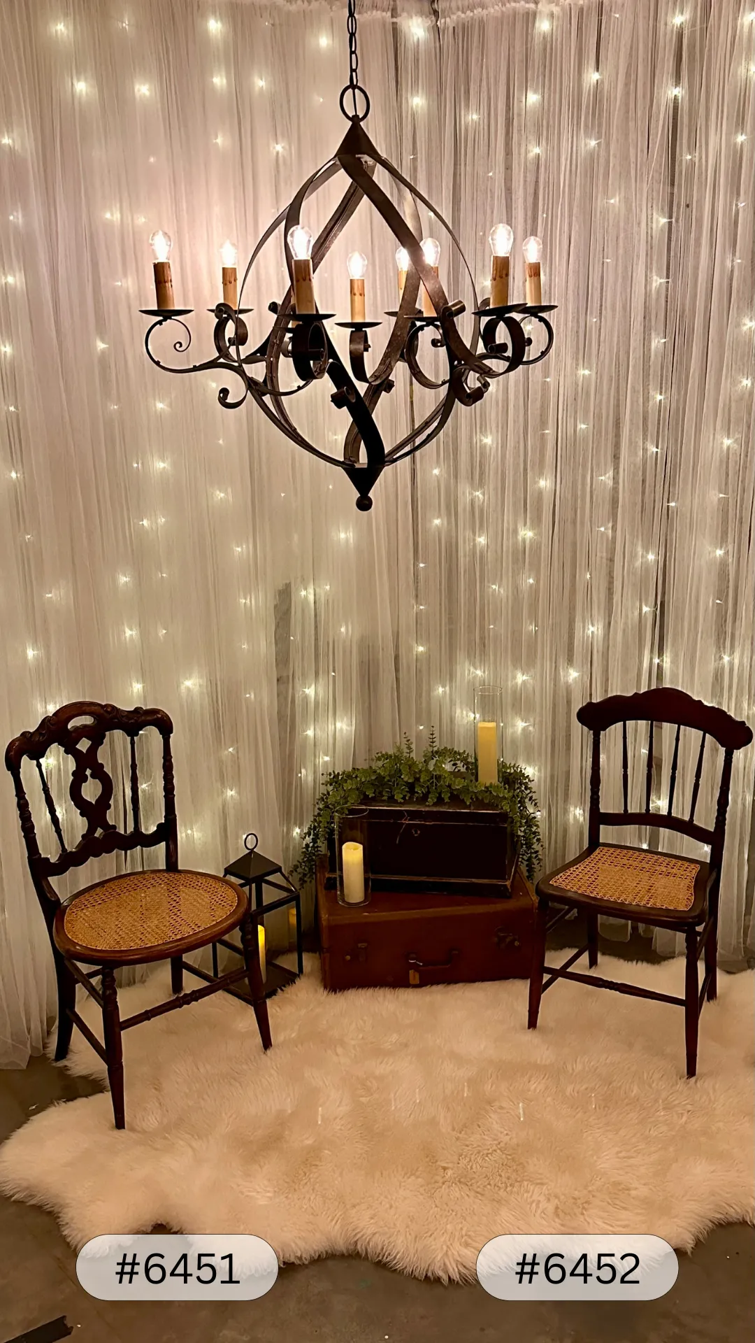 Vintage Wood Chair- Top Handle 