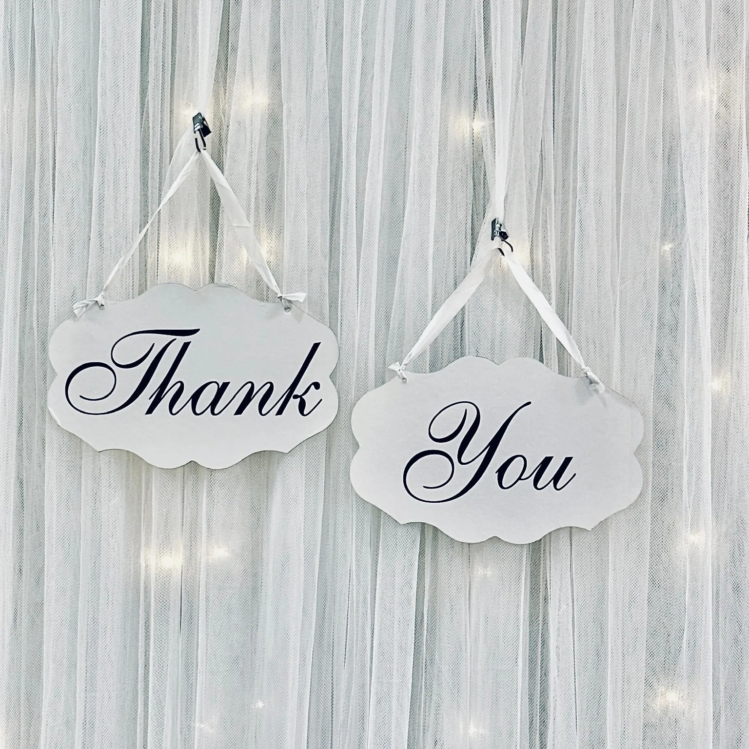 Thank/You (White/Black)