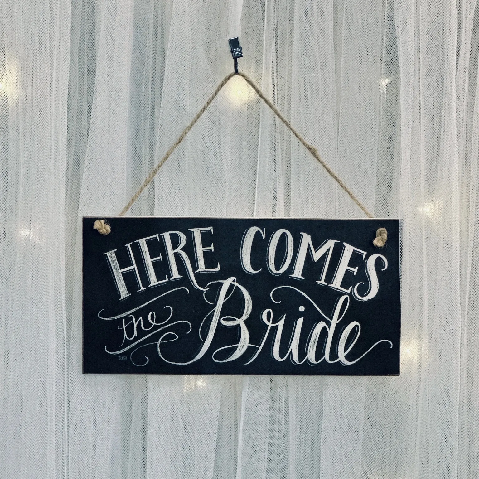 Here Comes The Bride (Charcoal)