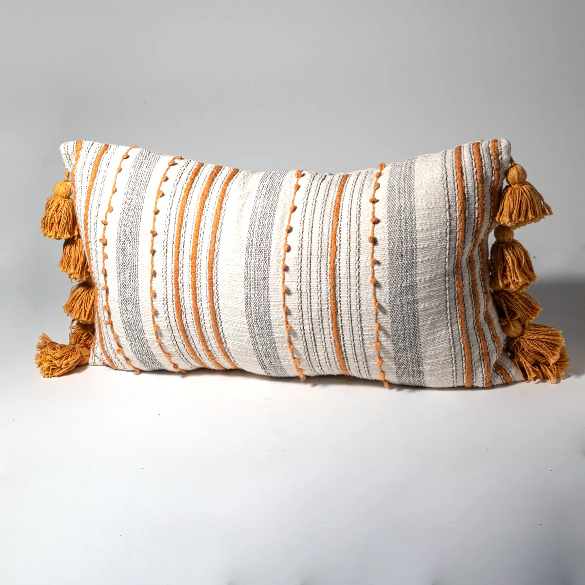 Long Pillow with Pastel Southwest print on the front