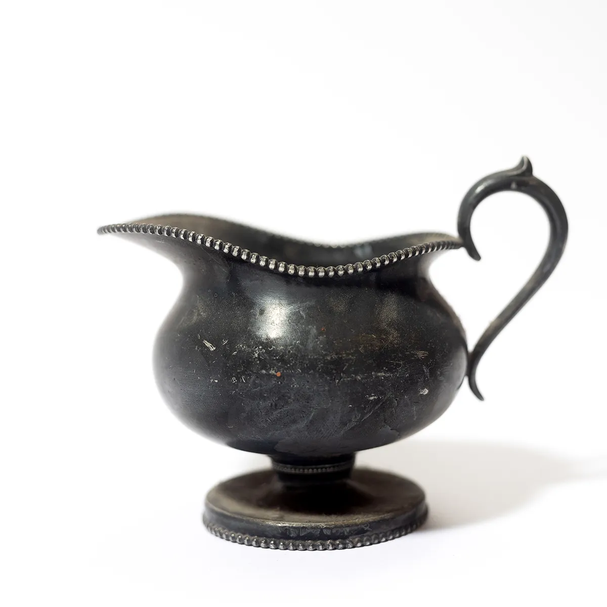 Tarnished Silver milk pitcher