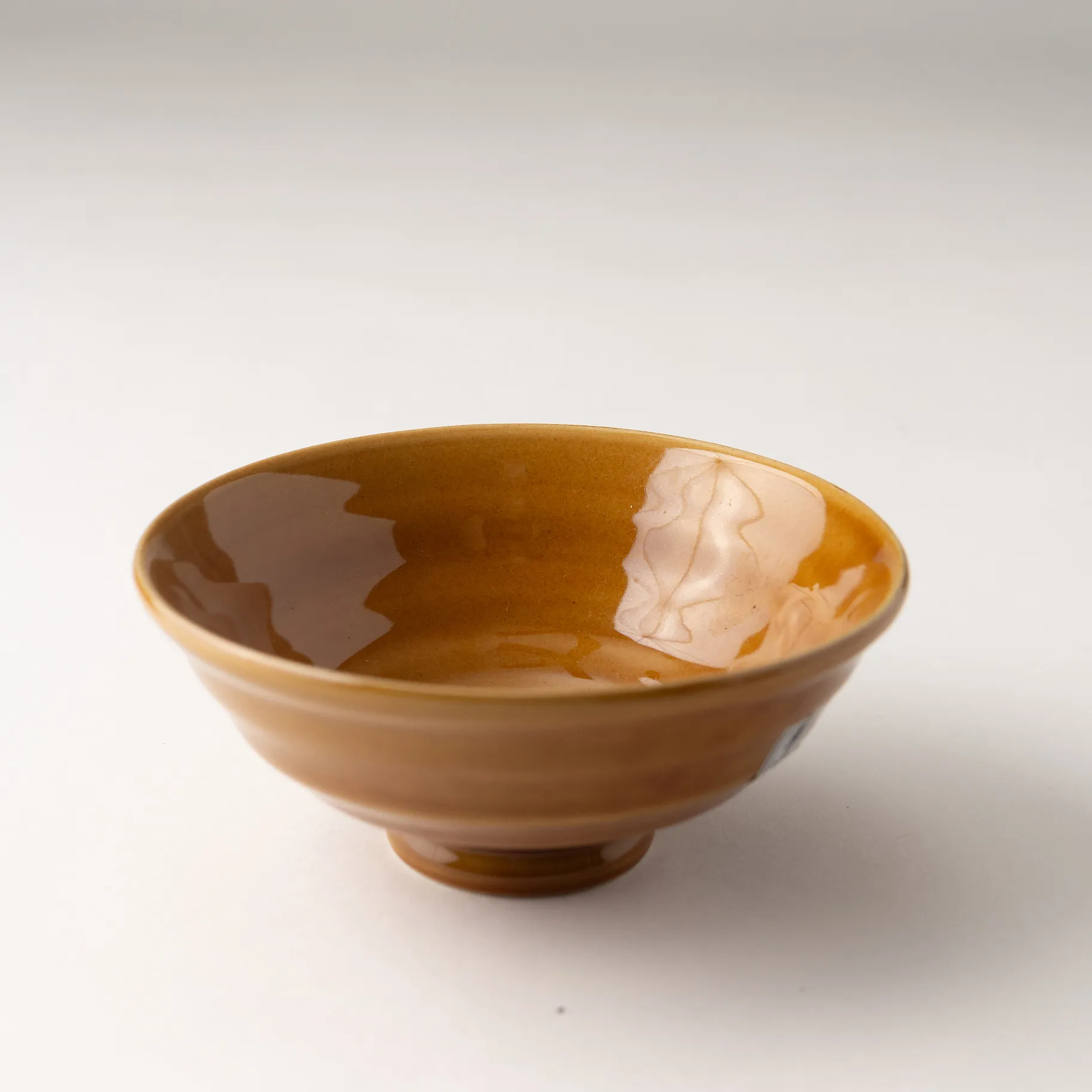 Narrow Footed Medium Sized Gold Ramekin - 2" x 5"