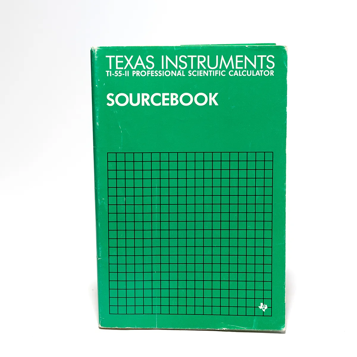 Vintage Pamphlet "Texas Instruments - professional  scientific calculator - Sourcebook." Green - 8.25" x 5.5"