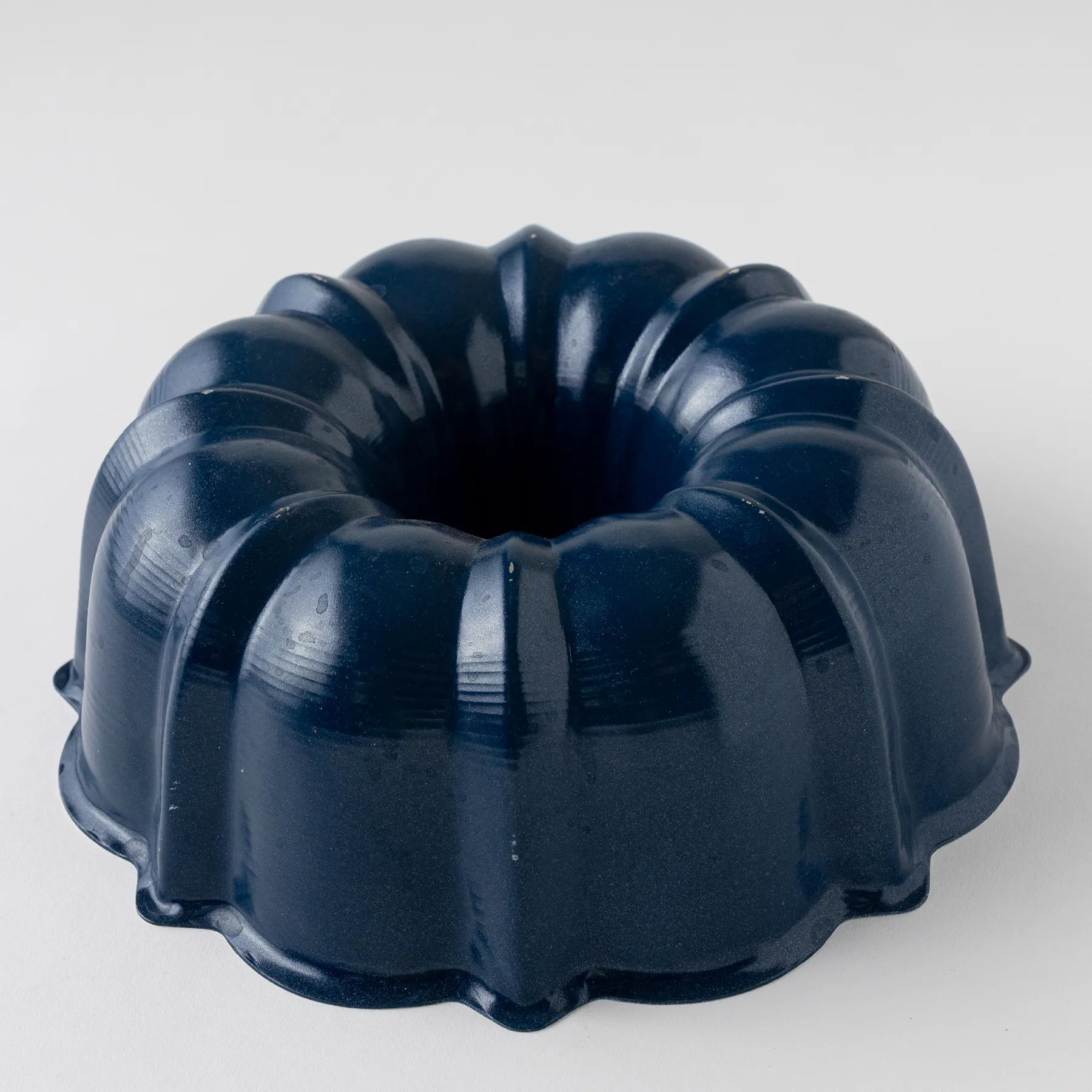 Bright Blue Bundt 10" x 4"