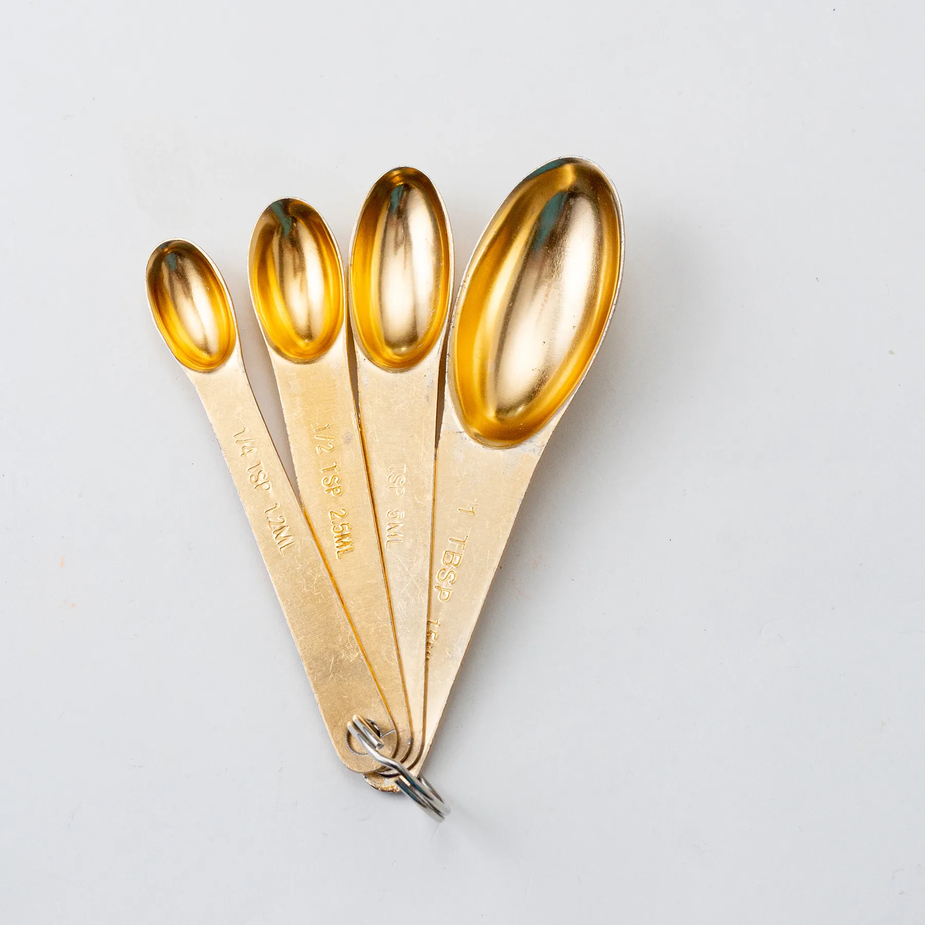 Gold Measuring Spoons