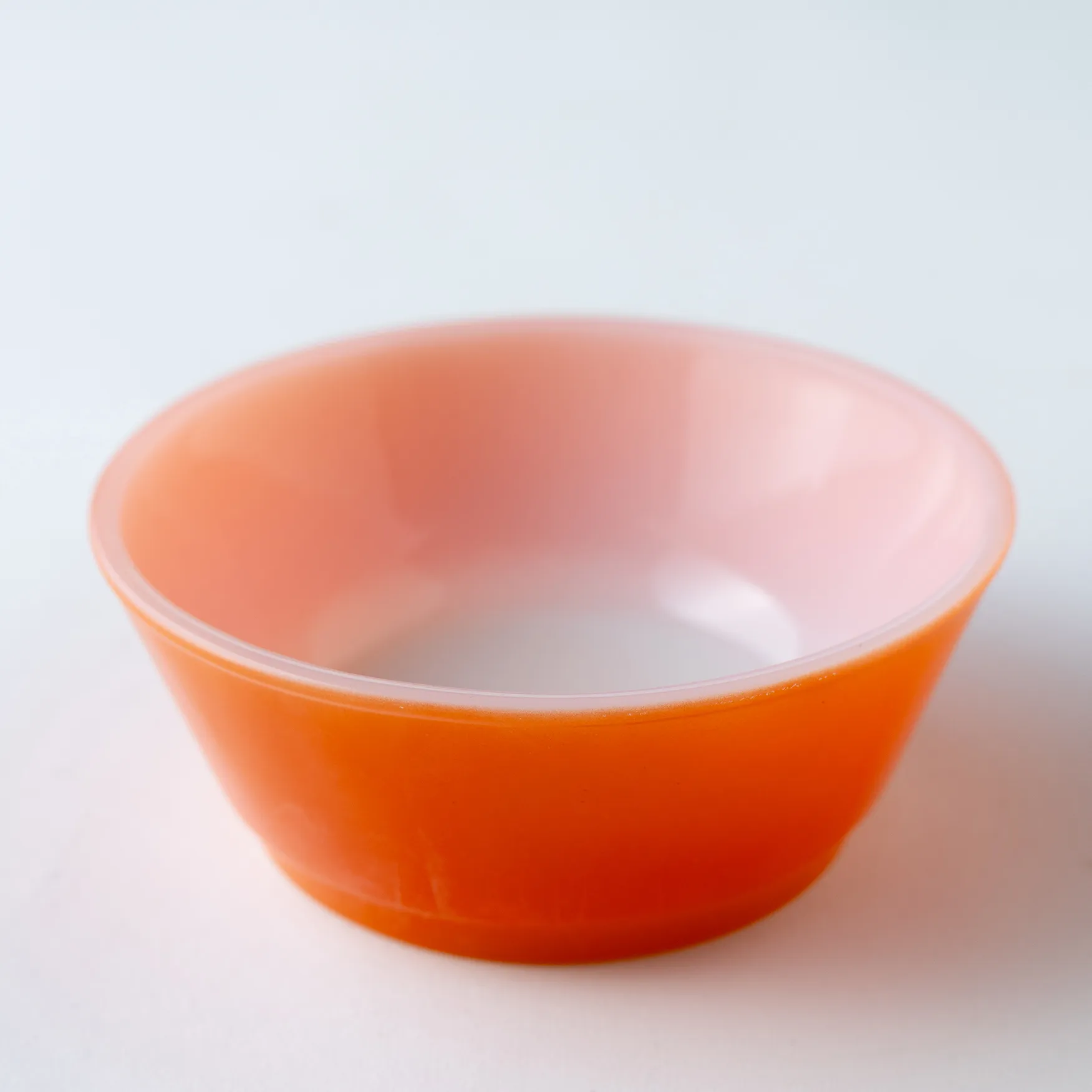 Orange Pyrex Bowl - 2" x 5"