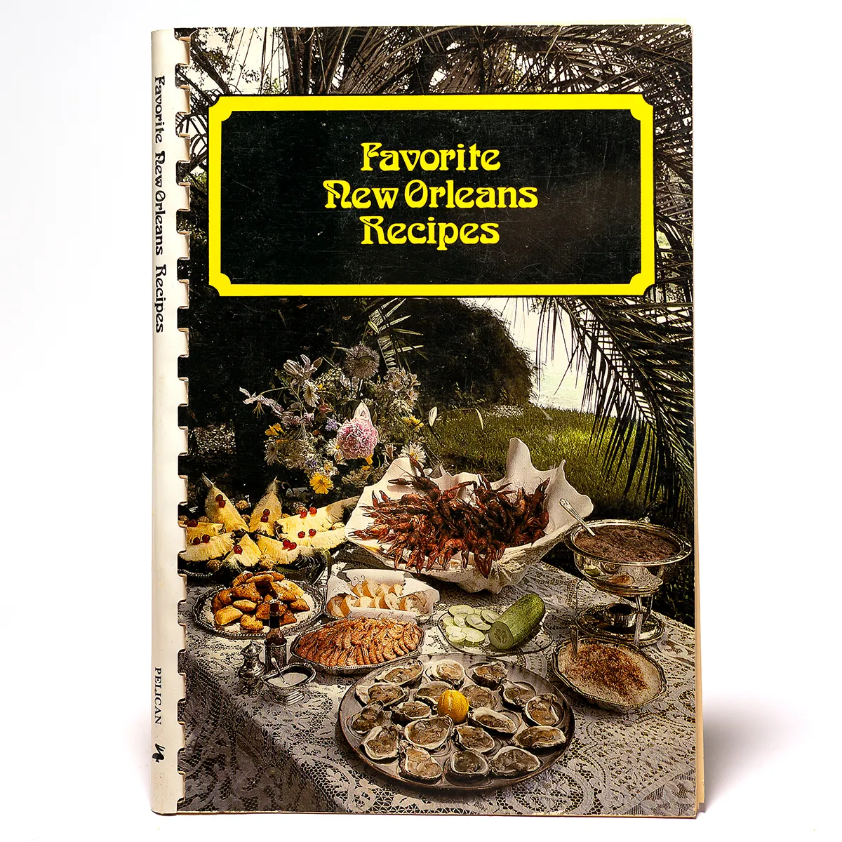 Vintage spiral cook book - Favorite New Orleans Recipes - 9" x 6.25"