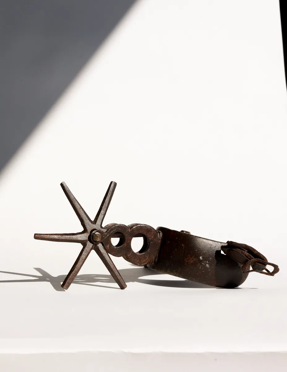 Antique Western 6 Point Spur, Western, Country, Cowboy, Horses