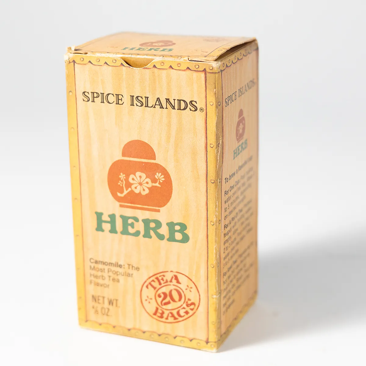 Spice Islands Vintage Tea Bags