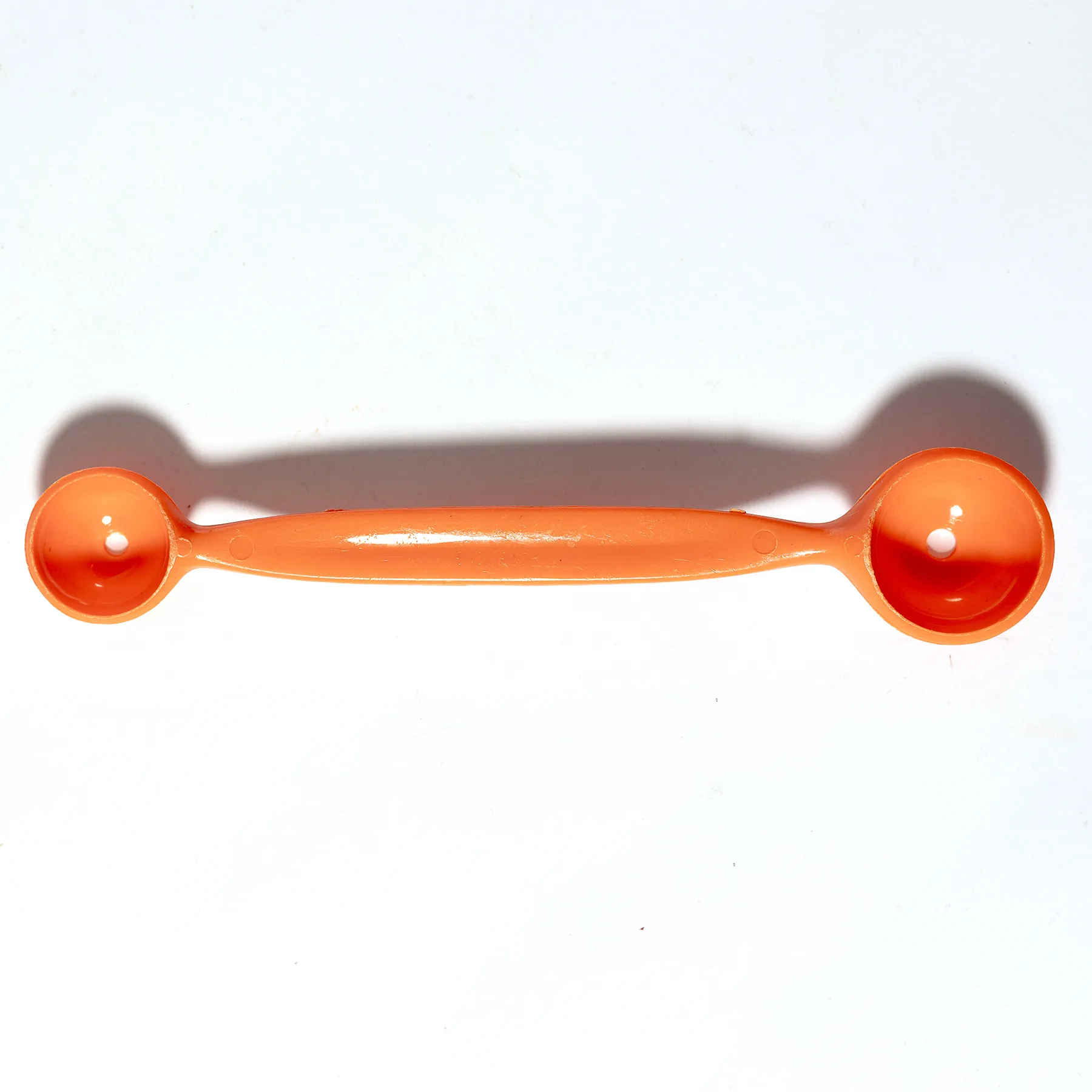 Orange 80s Melamine Melon Baller - 6.25"