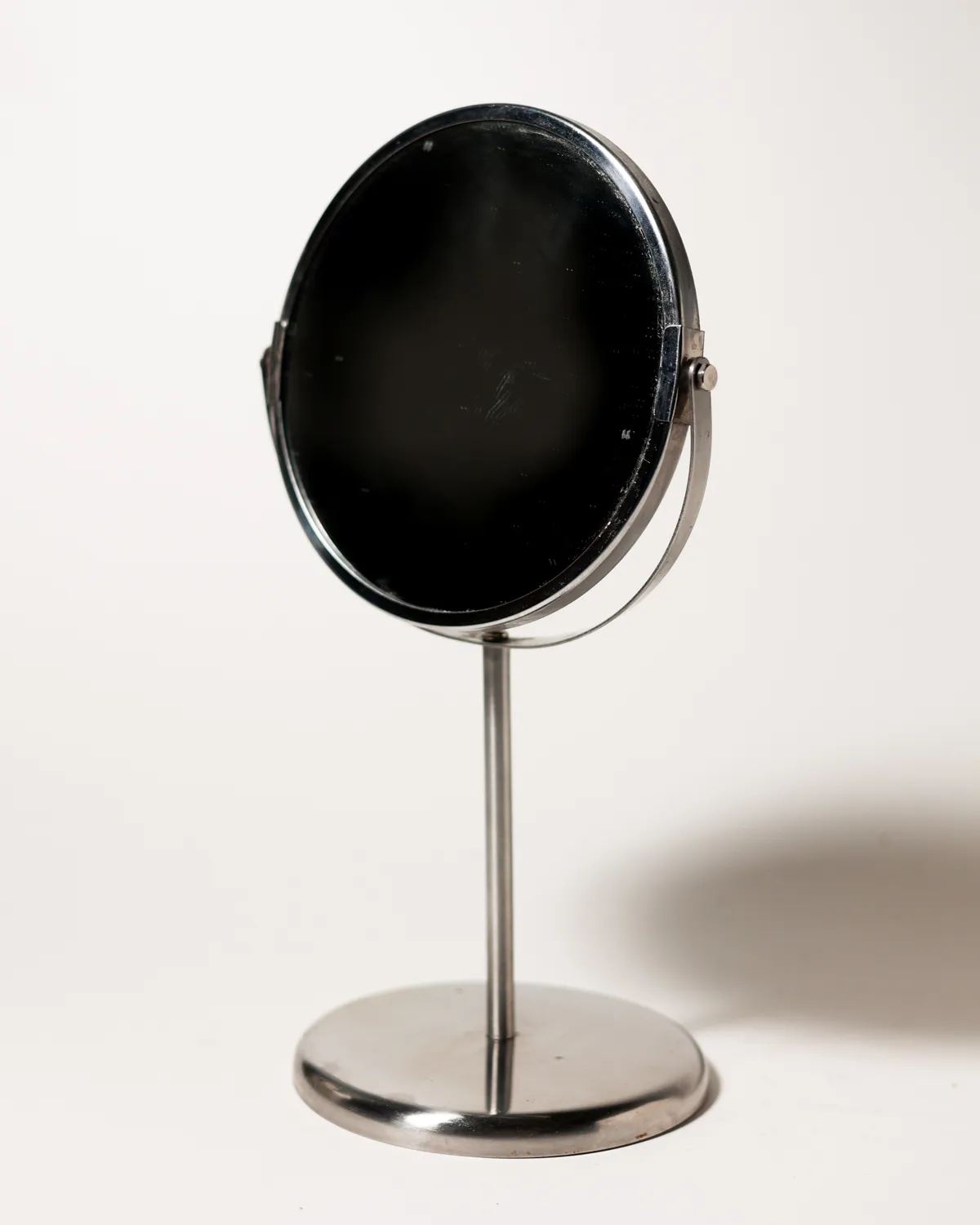 Chrome Double-Sided Swivel Vanity Mirror
