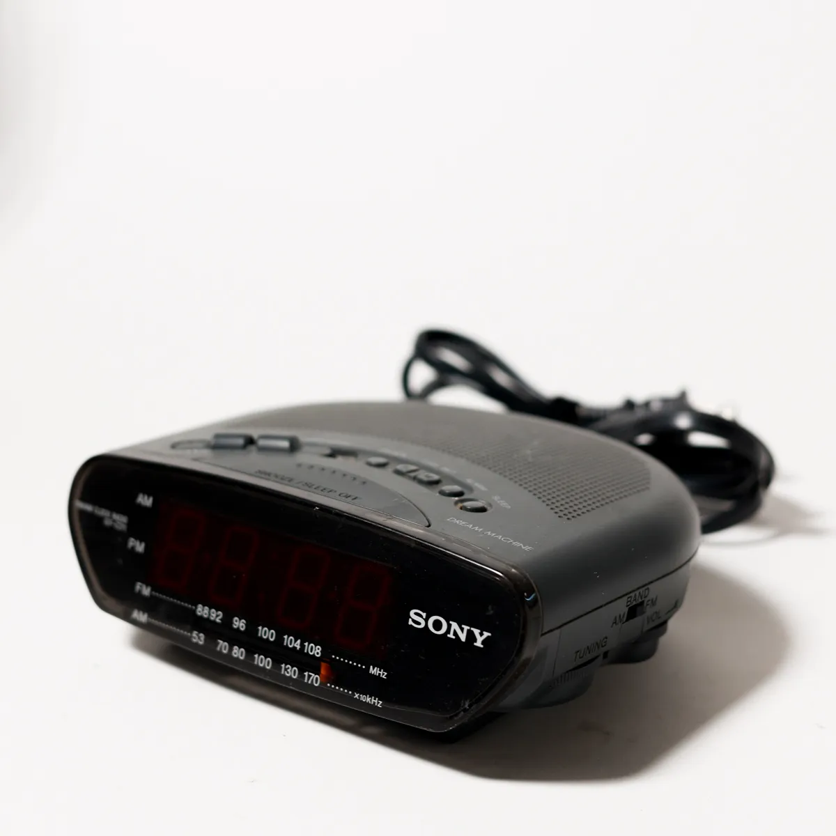 Sony Dream Machine Vintage Retro Bedroom Clock Radio