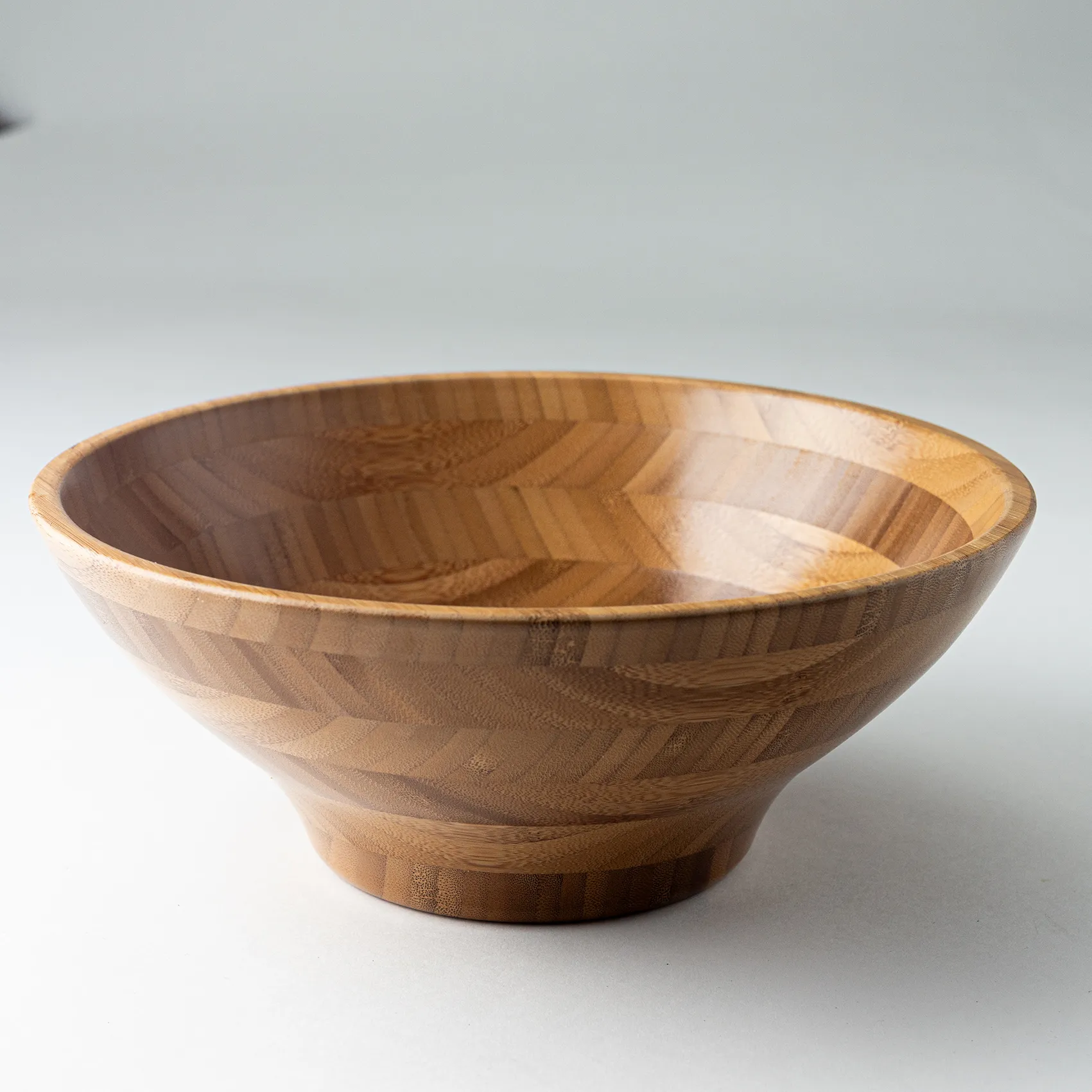 Large Wooden Bowl - 4.5" x 11"