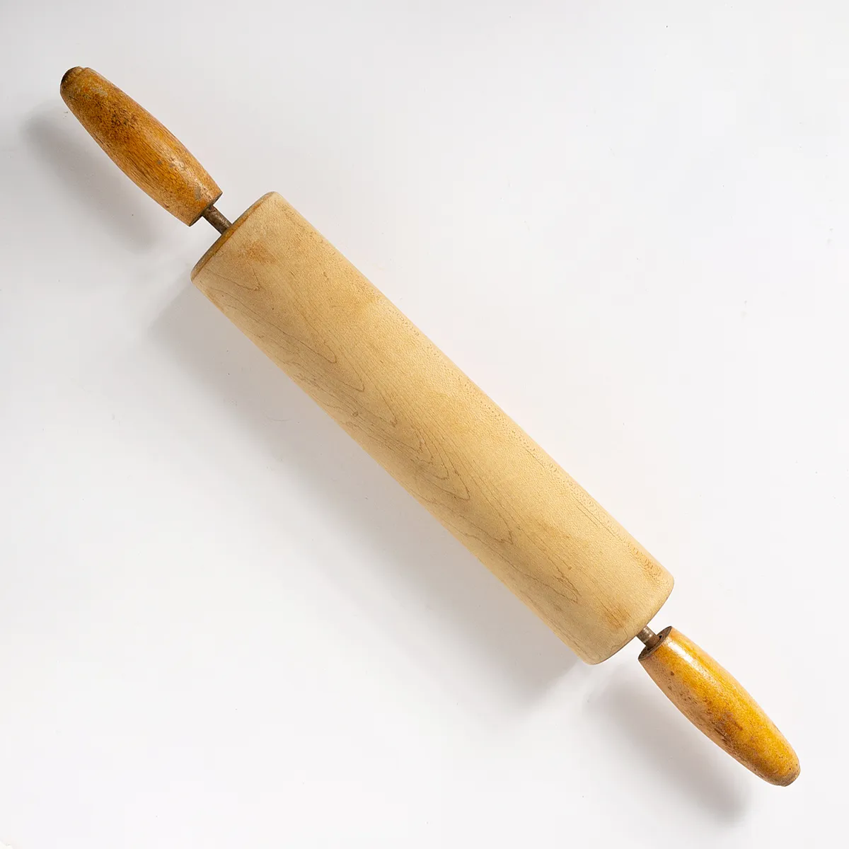 Vintage Wooden Rolling Pin - 16.5" x 2"