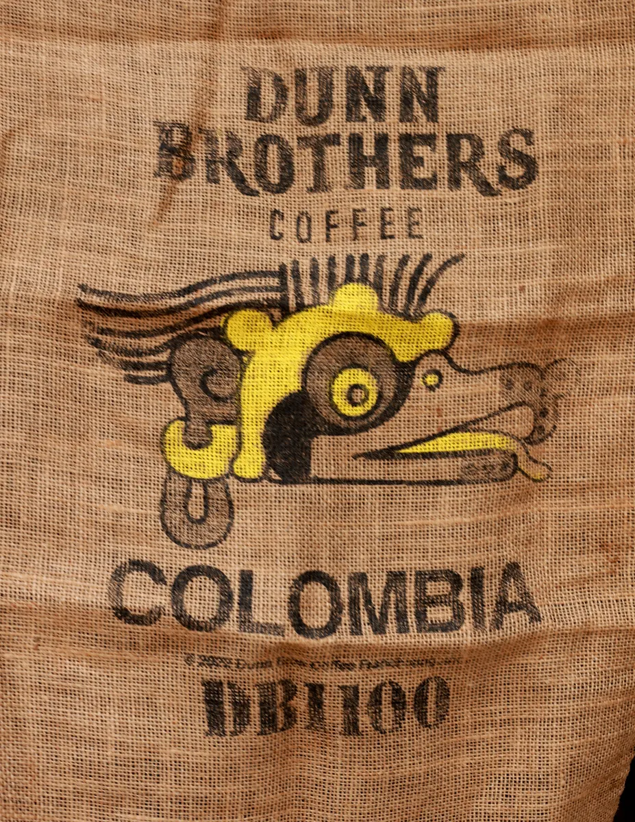 Upcycled Burlap Fabric Colorful Nicaragua