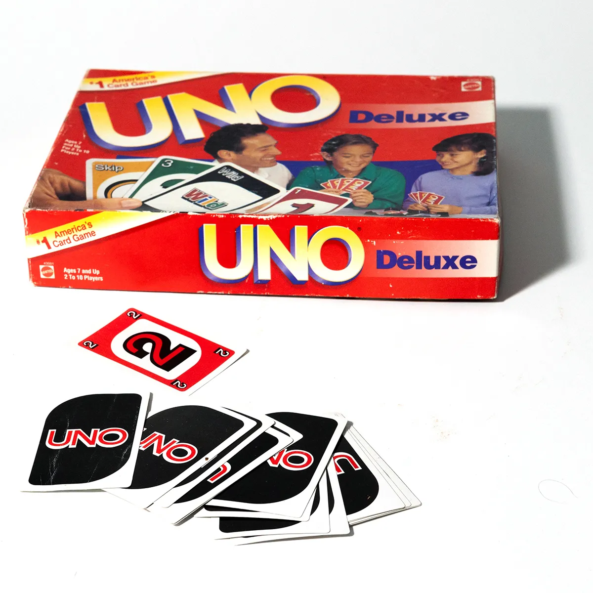 UNO Deluxe House Rules 1998 Complete Mattel