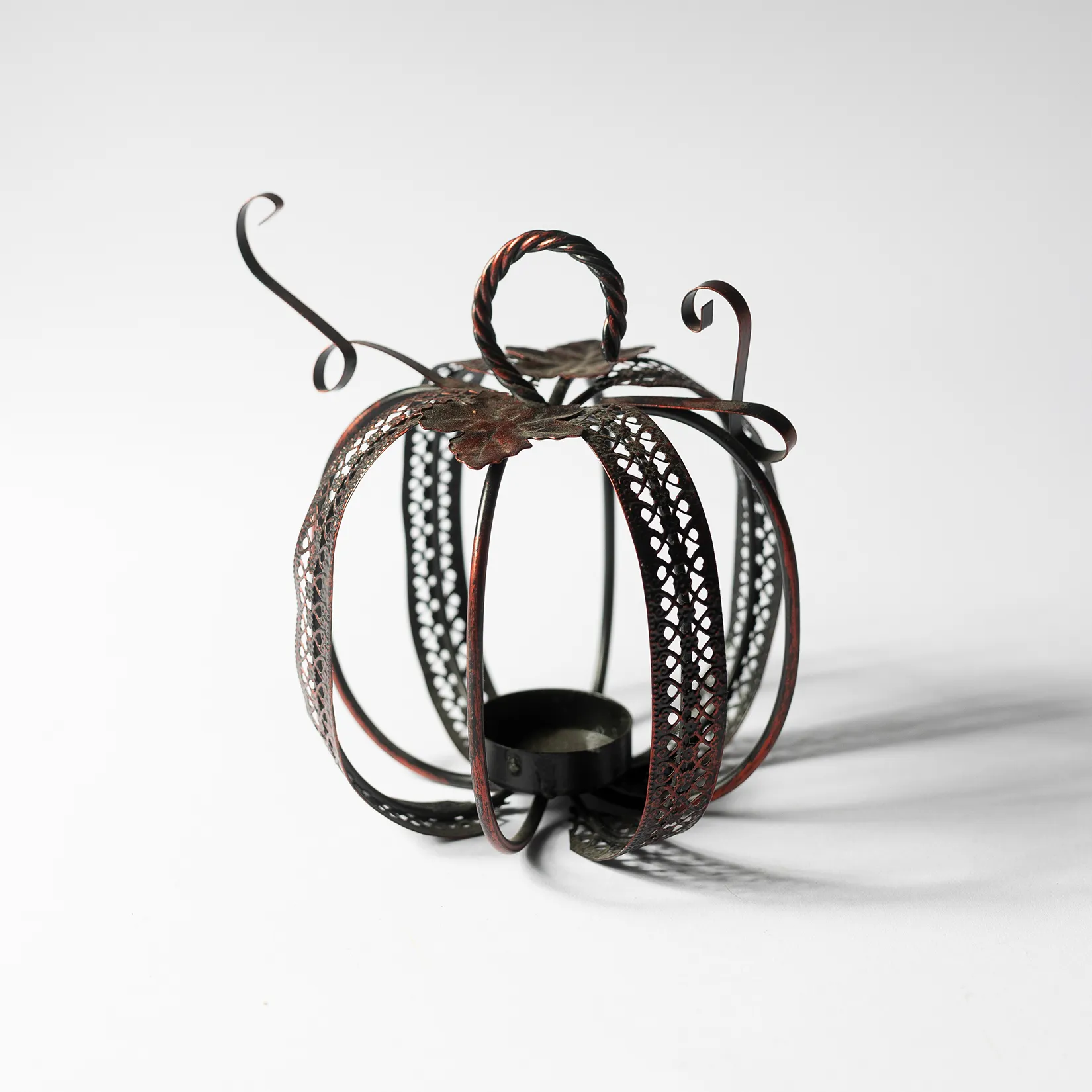 Halloween Wire Pumpkin - 6" x 5.5"