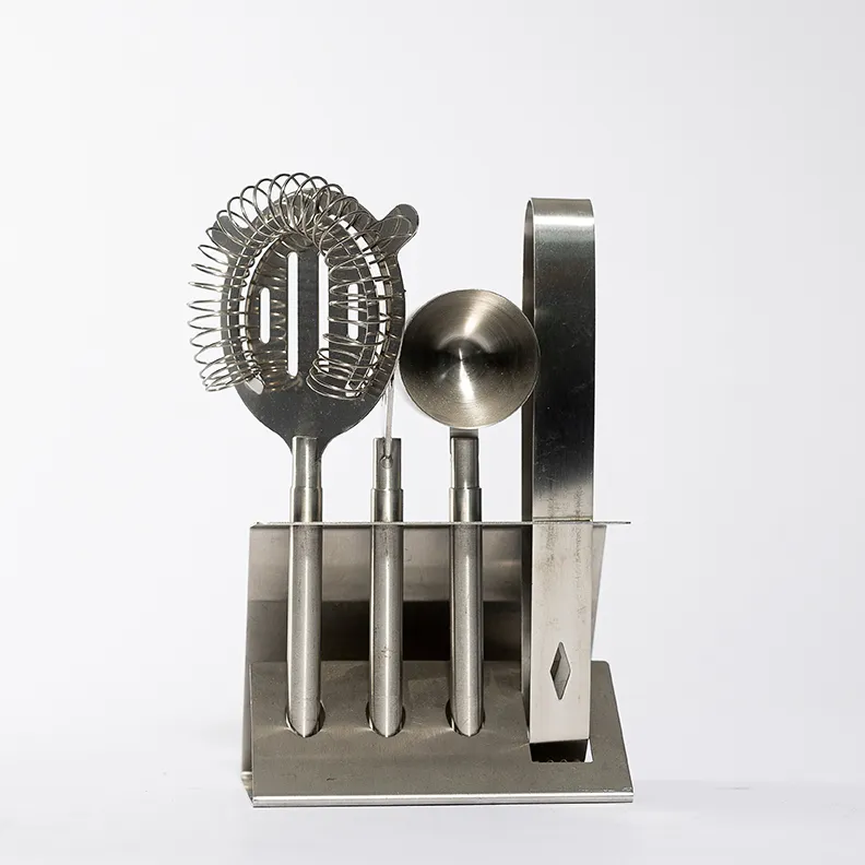 Stainless Steel Bar tool set - 7.75" x 5"