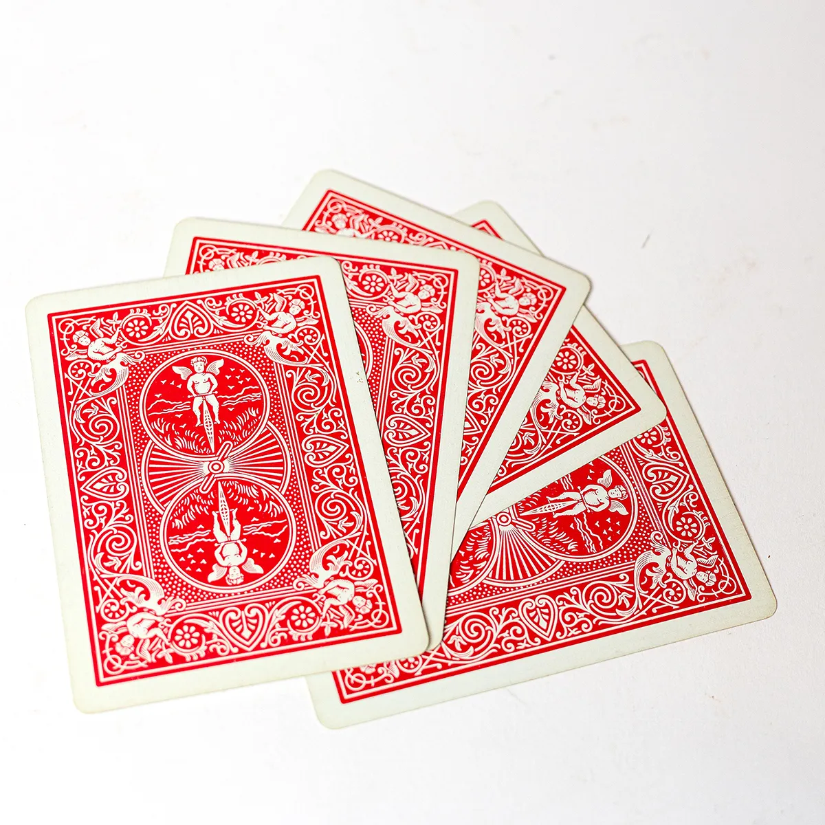 Games, Vintage Bicycle Playing Cards in Red