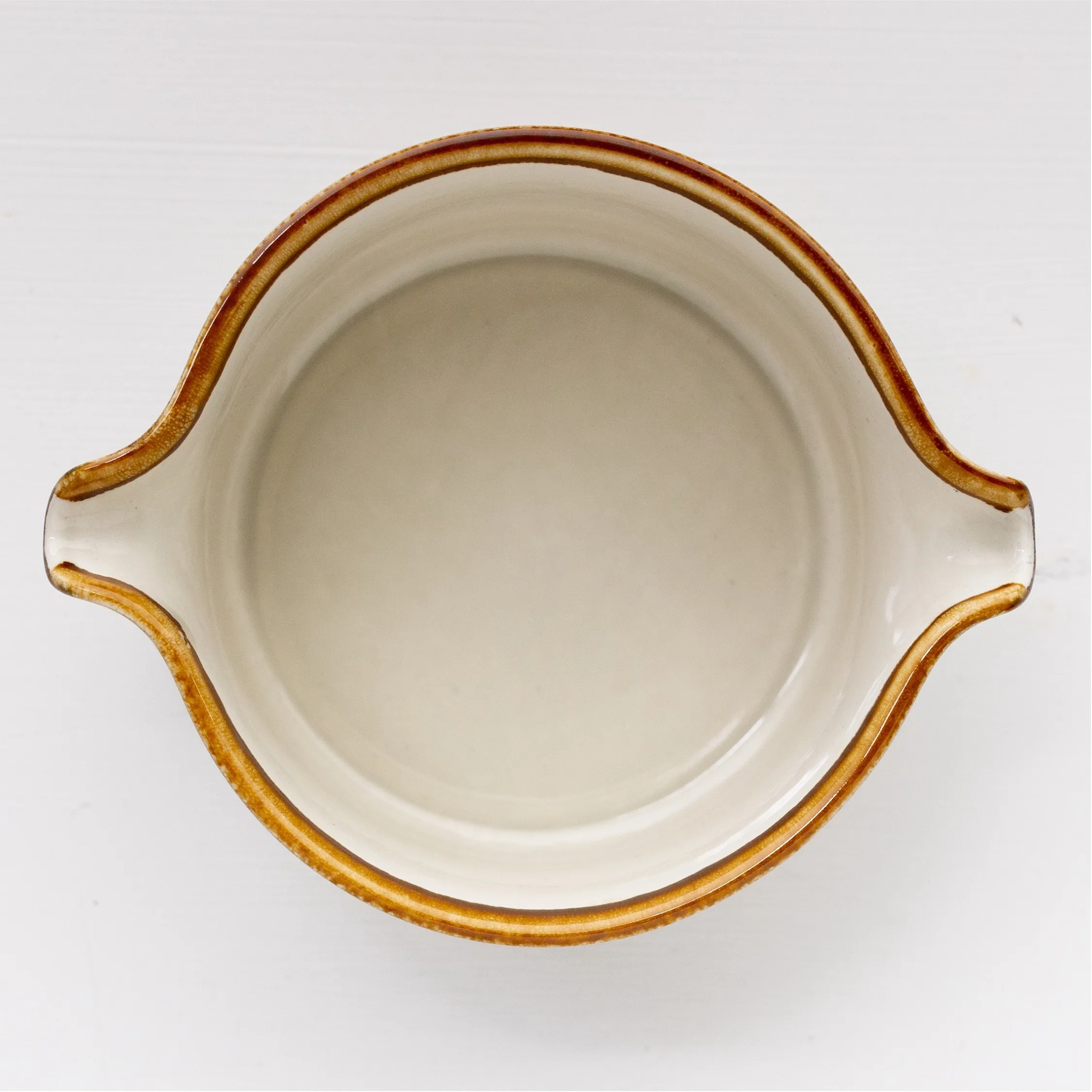 70s Ombré Gravy Boat - 2.5" x 6"