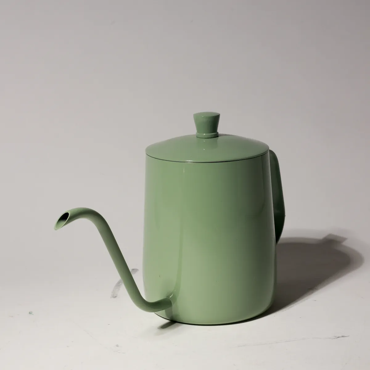 Matte Sage Green Gooseneck Pour Over Coffee Kettle