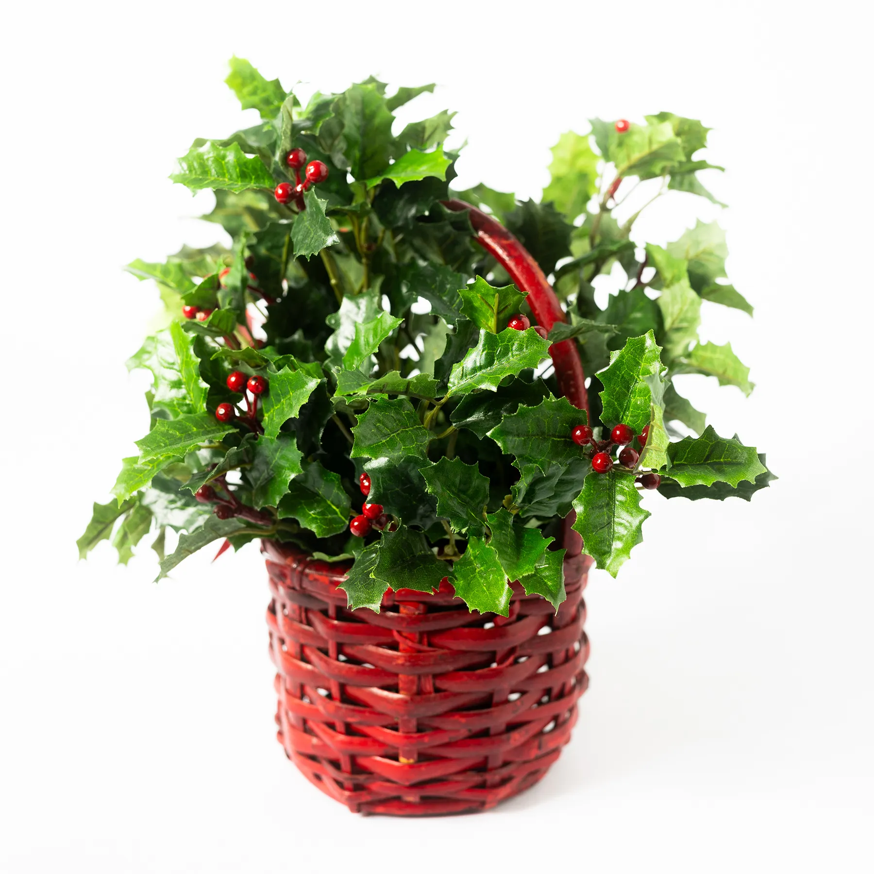 Christmas Artificial Holly - 17"