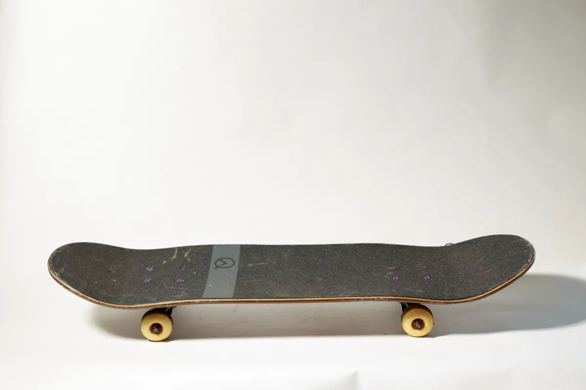 Worn 90s Complete Street Skateboard Urban Prop