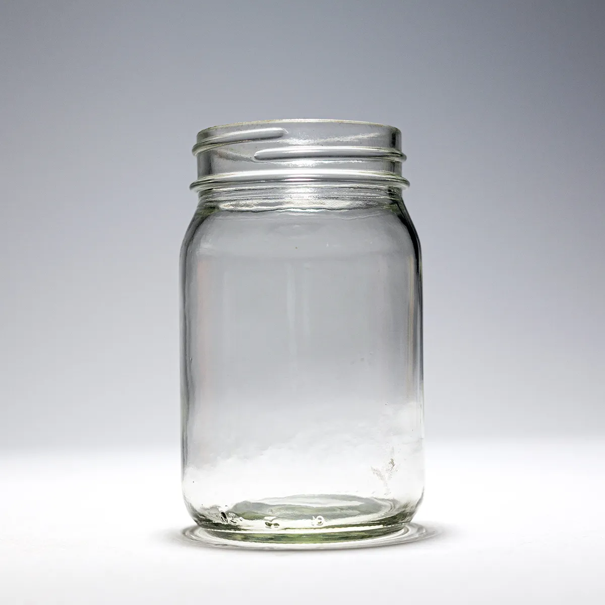 Average Round Mason Jar with a Lid