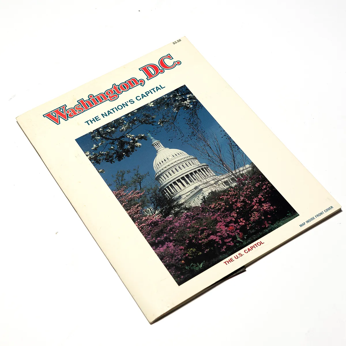 Vintage Tourist Guide - Washington DC - 11" x 8.5"