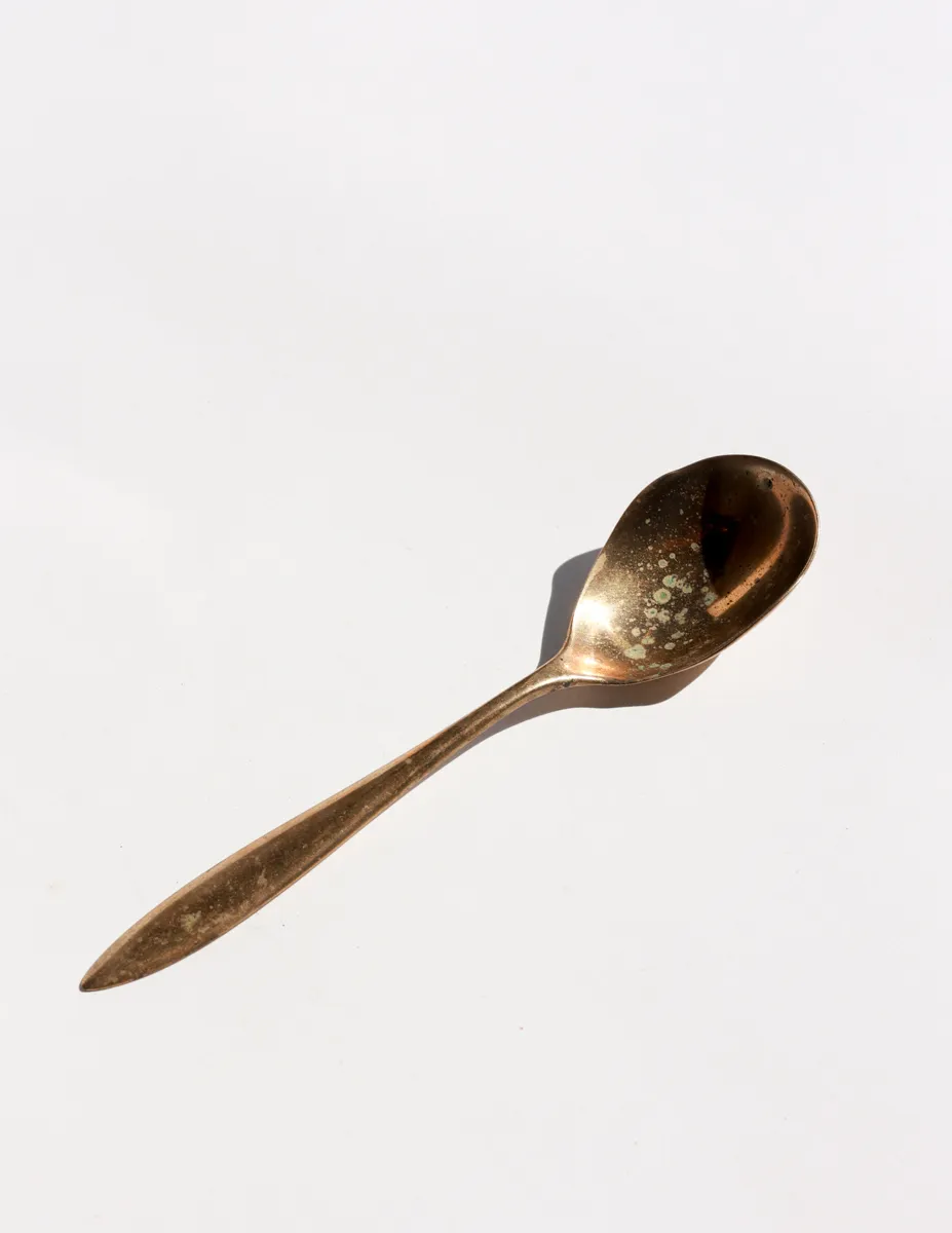 Brass Souvenir Spoon