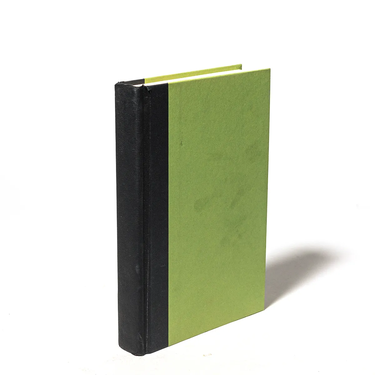 Book: Unbranded Black Binding and Lime Green Cover