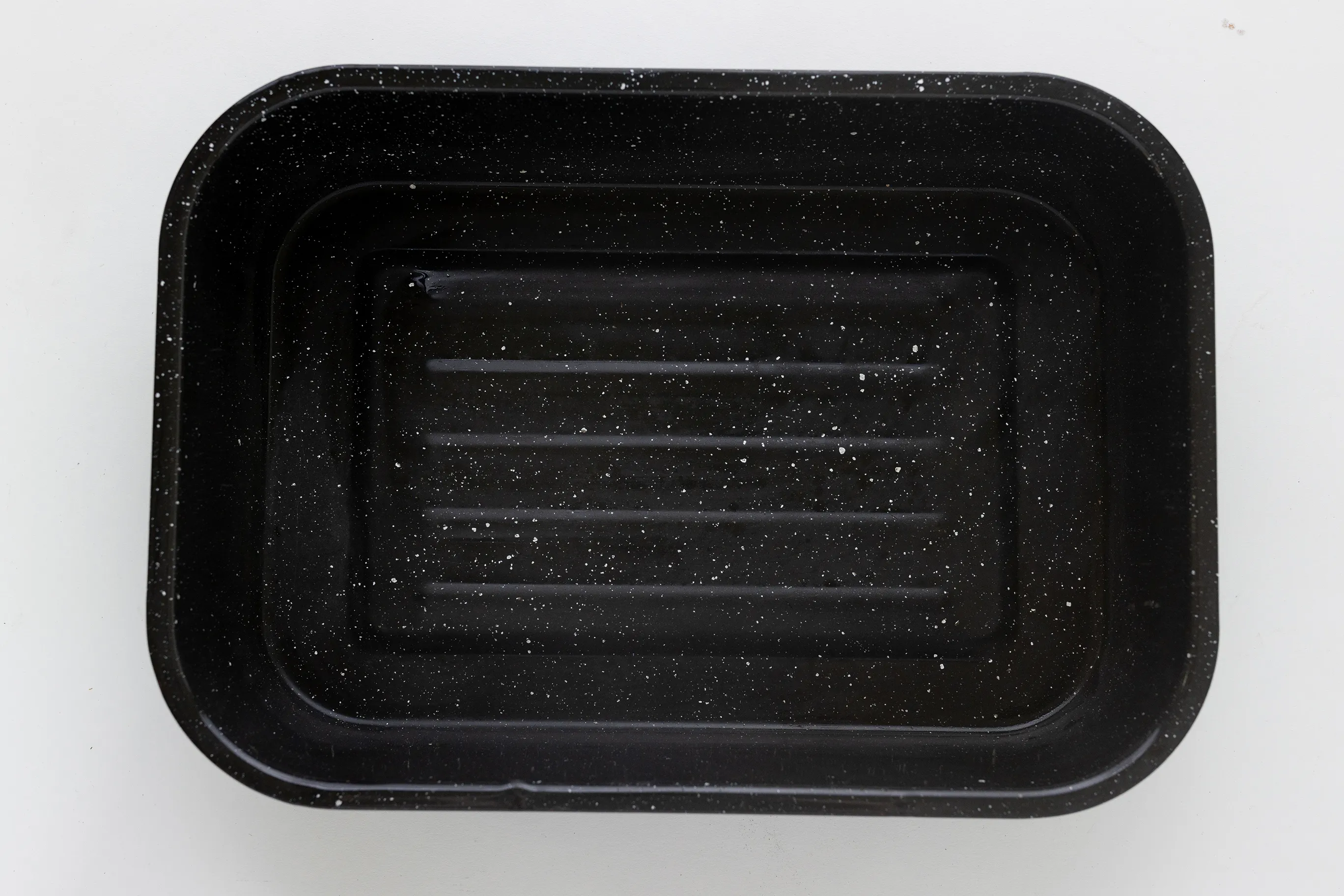 Graniteware Rectangular Roasting Pan - 3.25" x 15.5" 