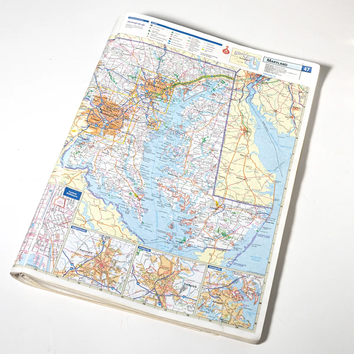 Paper Back Book: United States Atlas