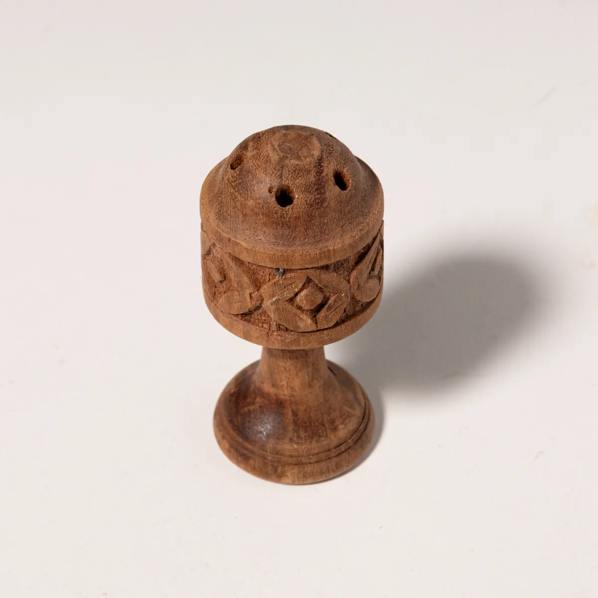 Hand Carved Wooden Incense Burner