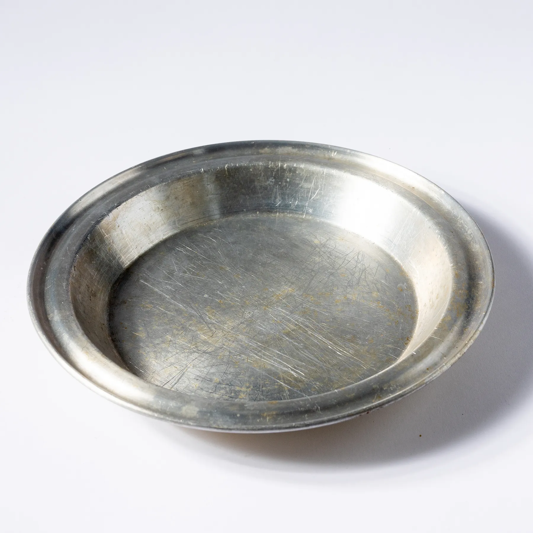 Silver Pie Plate Vintage Nordicware Pie Plate No Drip Edge - 11" x 1.75"