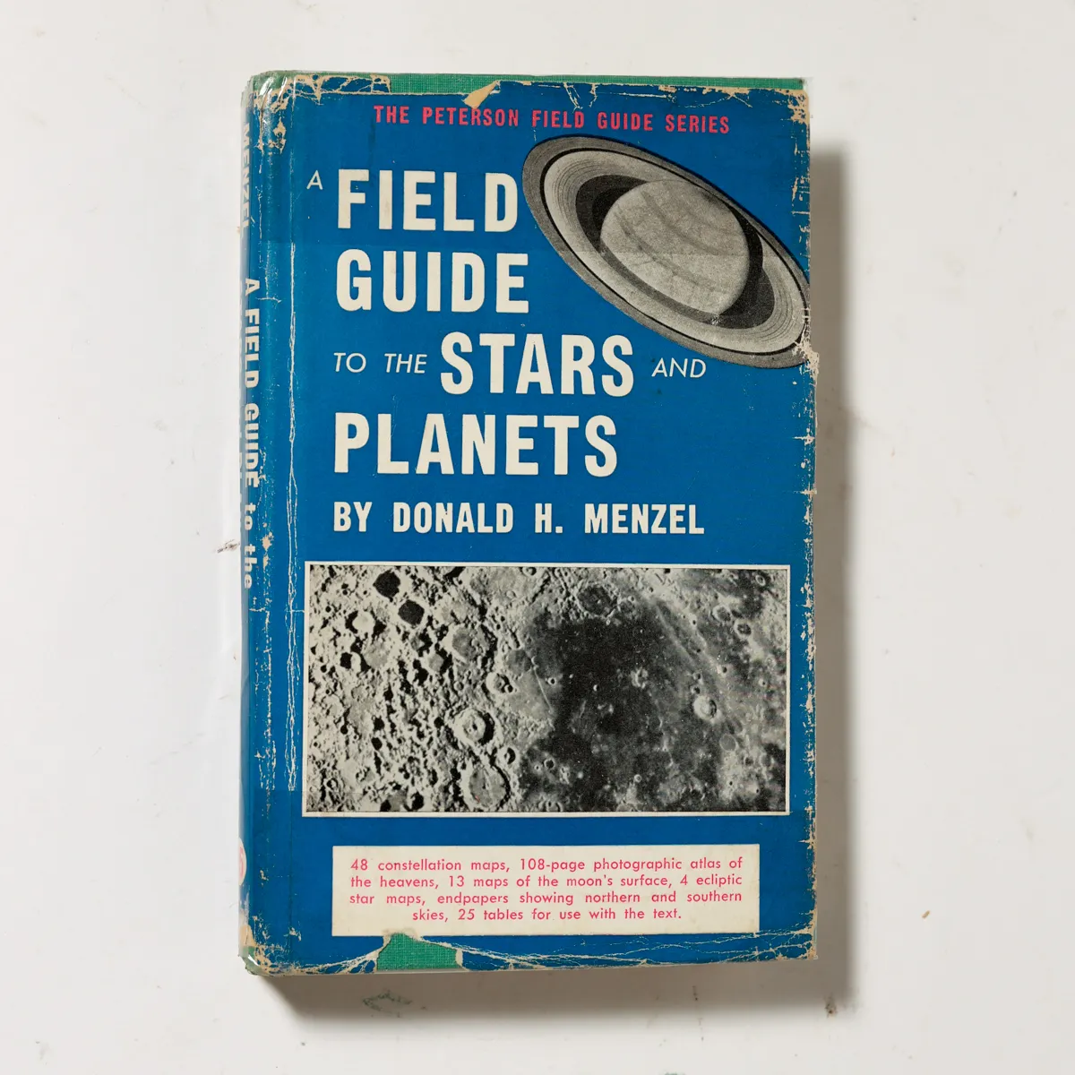 Book Vintage 1960s Peterson Astronomy Field Guide Hardcover