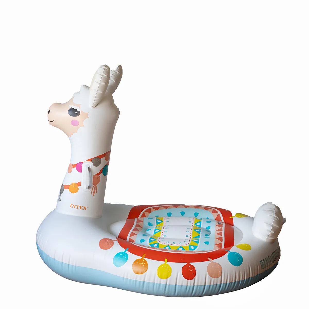 White Blow Up Llama Pool Floatie Large