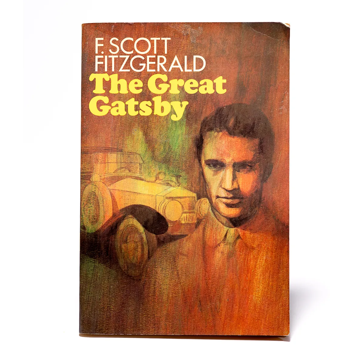 Vintage paperback book - Classic The Great Gatsby - 8" x 5.25" x .5"