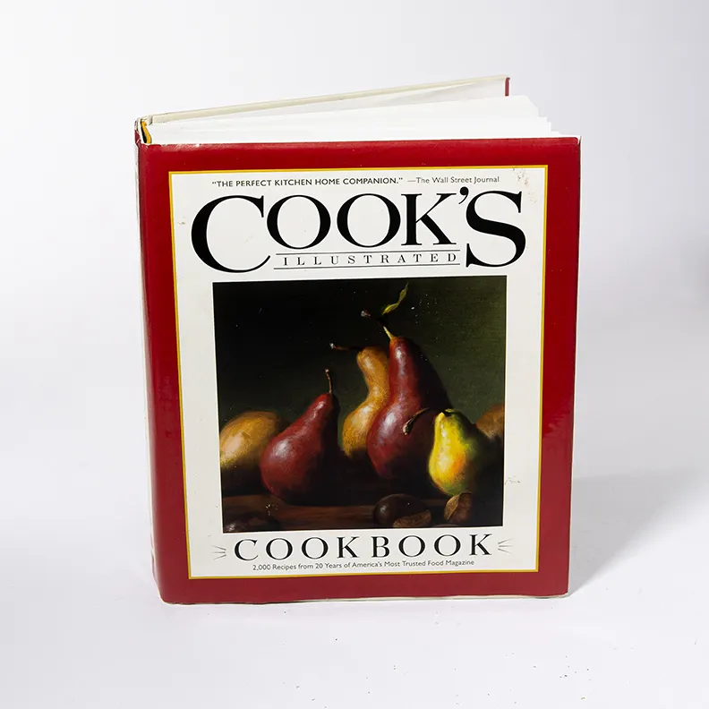 Vintage Cookbook Cook's Illustrated - 10.5" x 9" x 2"