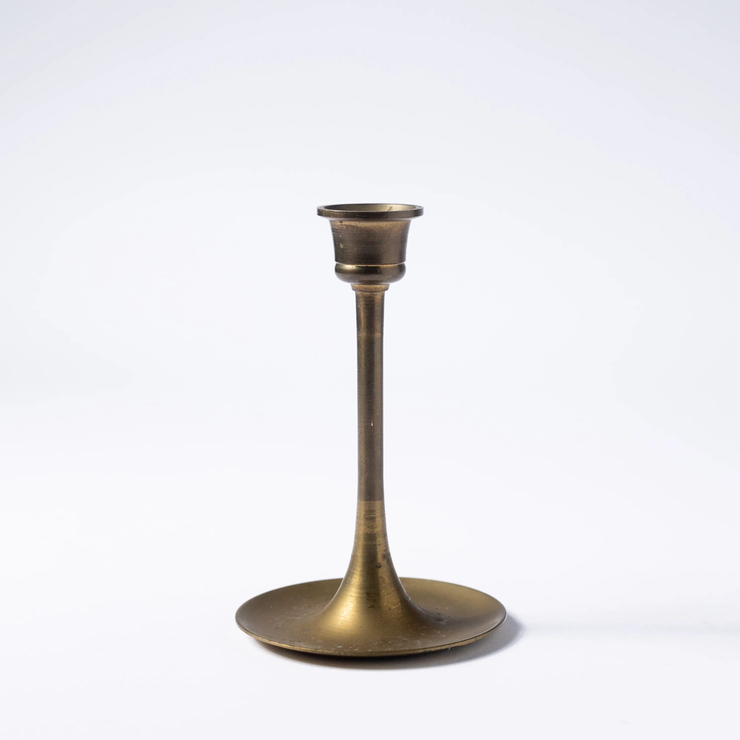 Brass Candle Stick Holder - 4.75" x 3"