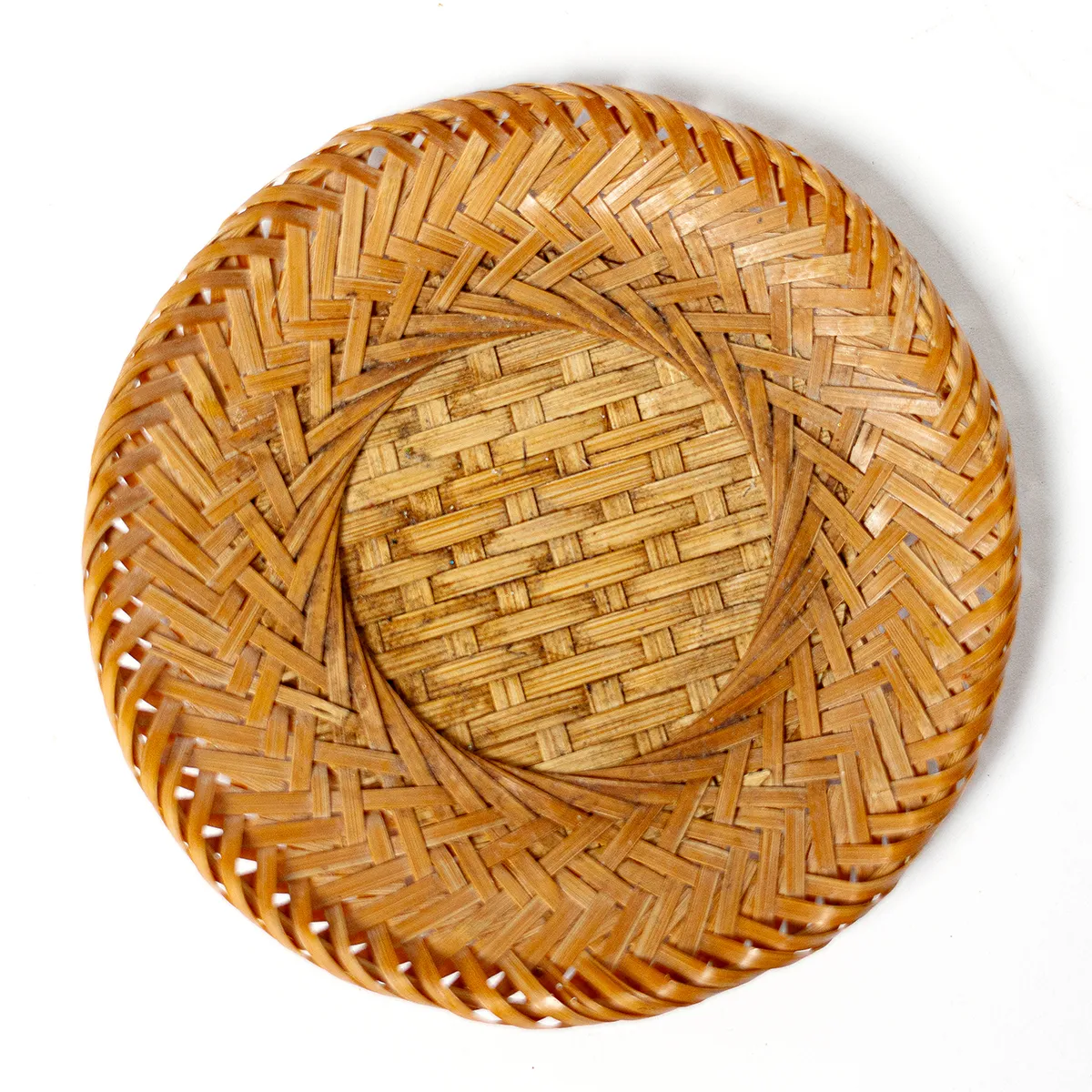 Japanese Bamboo Weave Drink Saucer