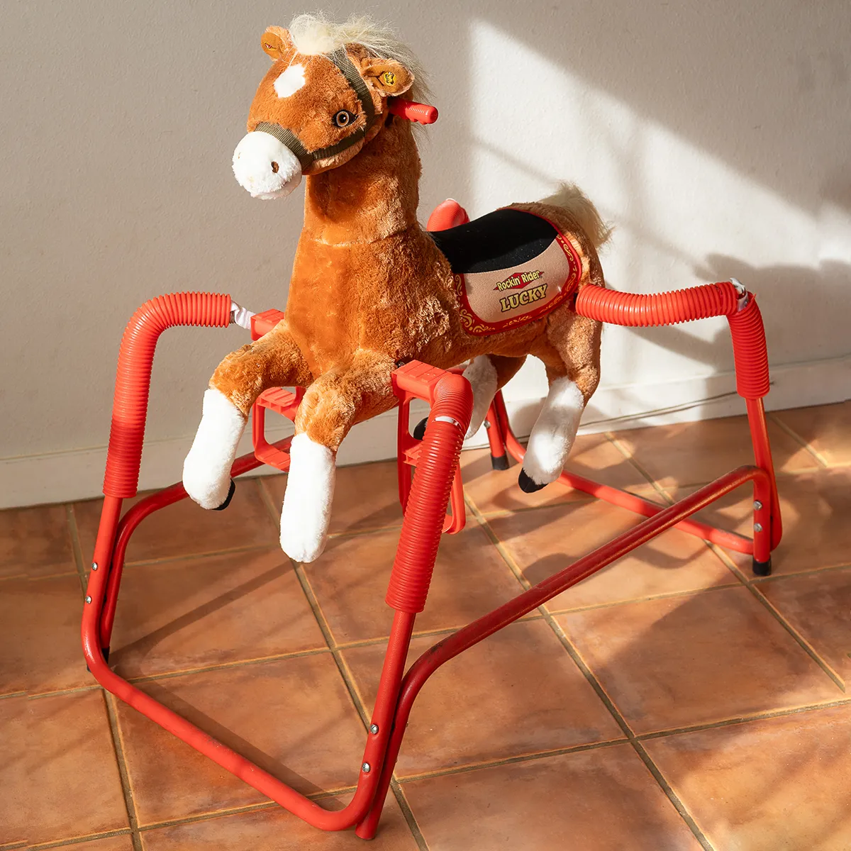Rockin' Rider Lucky Plush Spring Horse