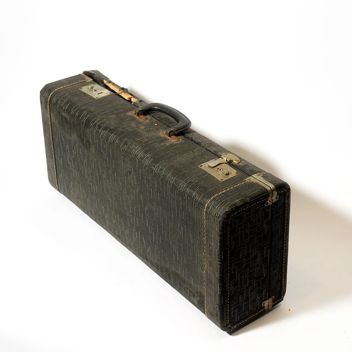 Vintage Wood Saxophone Case. Patina. 