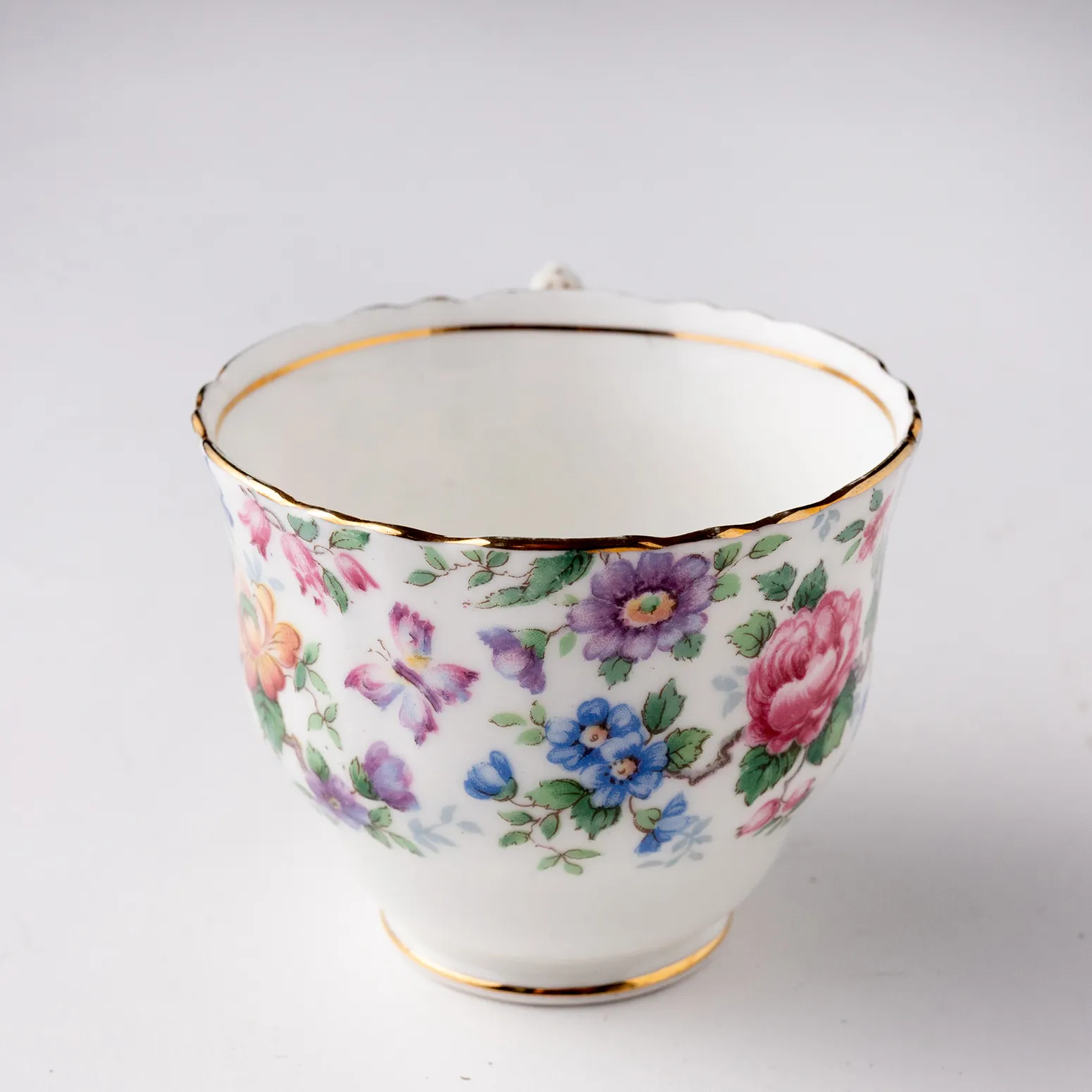 Floral Tea Cup - 3.25" 2.75"