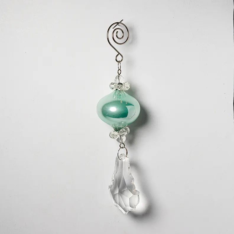 Tiffany Blue Christmas Tree Ornament