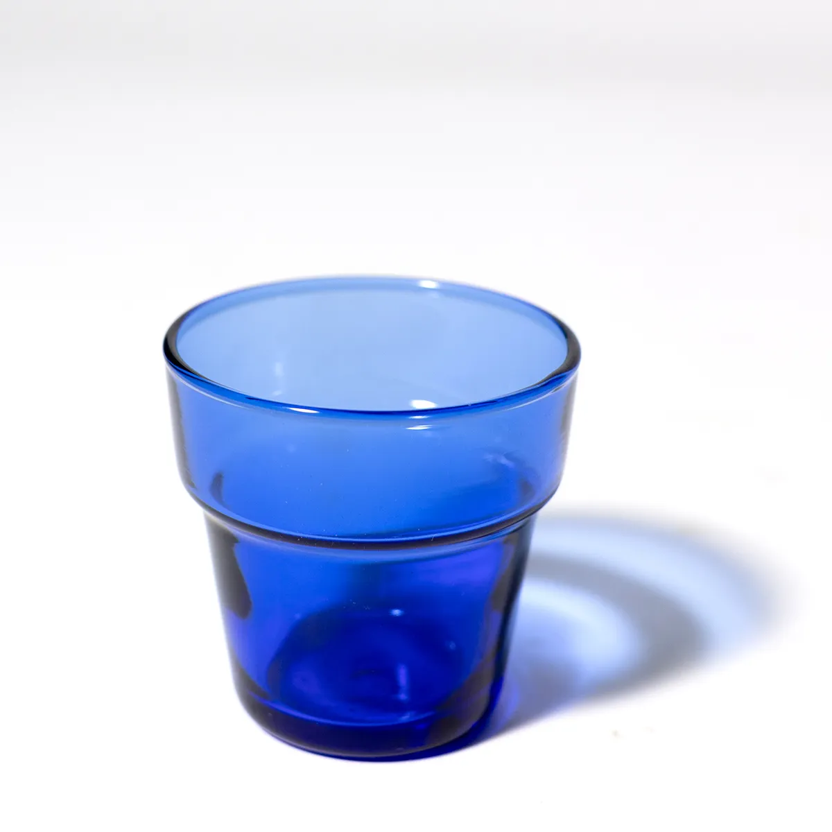 blue candle votive