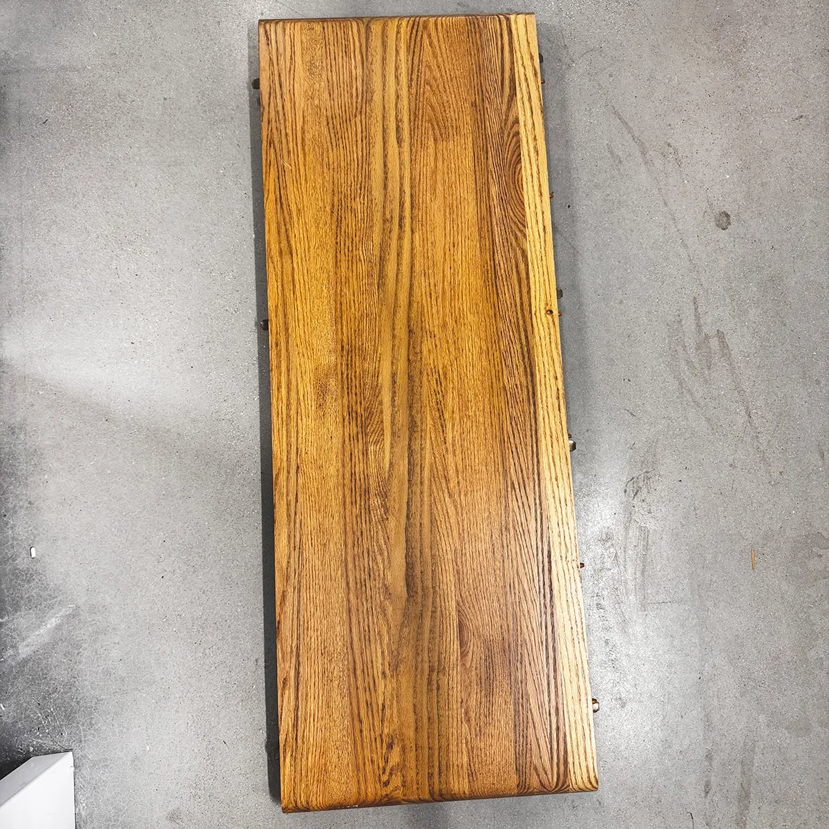 Wood Table Leaf Blond Wood Grain 80s